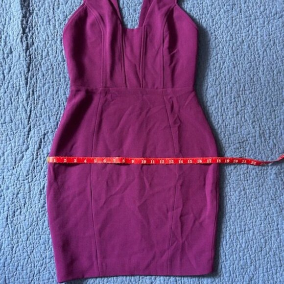 AQAQ “Eva” Mini Dress – Fuchsia Pink (UK 10 / fits S-M) - Picture 6 of 9